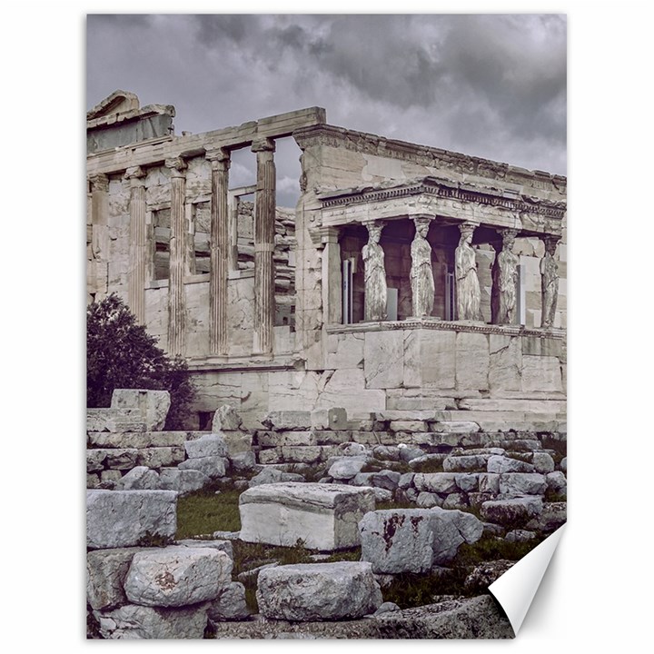 Erechtheum Temple, Athens, Greece Canvas 18  x 24 