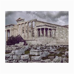 Erechtheum Temple, Athens, Greece Small Glasses Cloth (2 Sides) by dflcprintsclothing