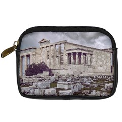 Erechtheum Temple, Athens, Greece Digital Camera Leather Case by dflcprintsclothing