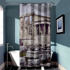 Erechtheum Temple, Athens, Greece Shower Curtain 36  X 72  (stall)  by dflcprintsclothing