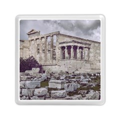 Erechtheum Temple, Athens, Greece Memory Card Reader (square)