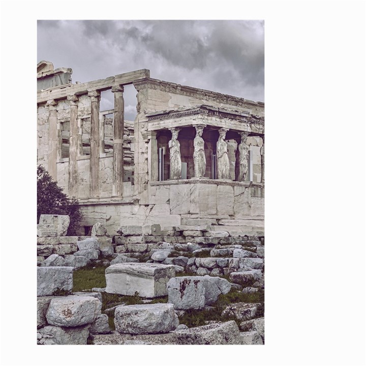 Erechtheum Temple, Athens, Greece Large Garden Flag (Two Sides)