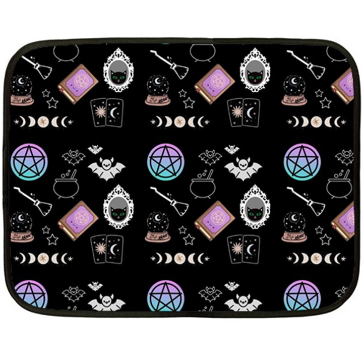 Pastel Goth Witch Double Sided Fleece Blanket (Mini) 