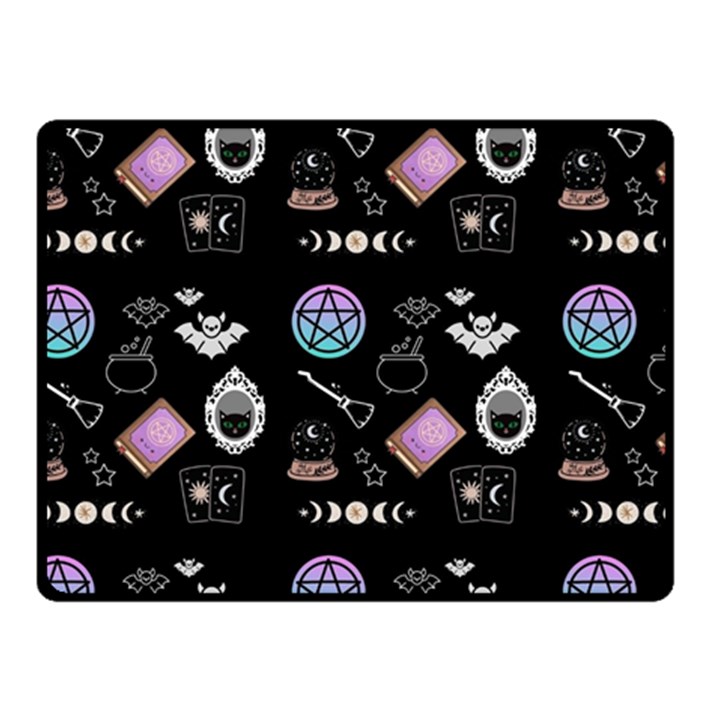 Pastel Goth Witch Fleece Blanket (Small)