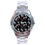 Pastel Goth Witch Stainless Steel Analogue Watch Front