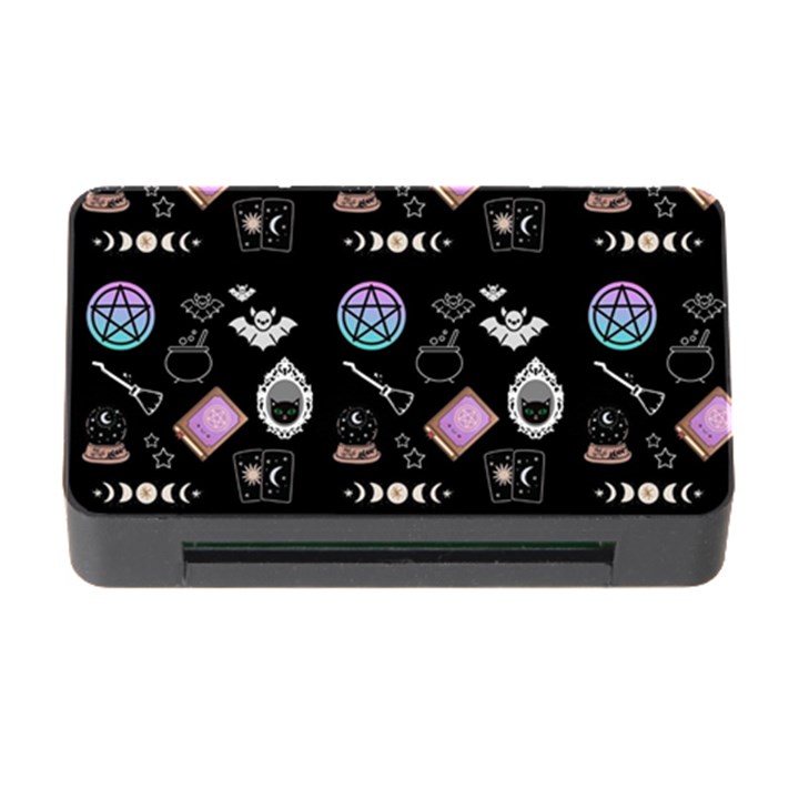 Pastel Goth Witch Memory Card Reader with CF