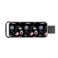 Pastel Goth Witch Portable Usb Flash (two Sides) by NerdySparkleGoth