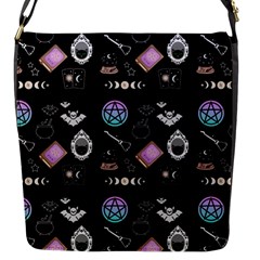 Pastel Goth Witch Flap Closure Messenger Bag (s)