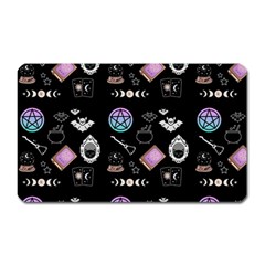 Pastel Goth Witch Magnet (rectangular) by NerdySparkleGoth