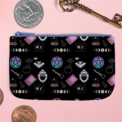 Pastel Goth Witch Large Coin Purse by NerdySparkleGoth