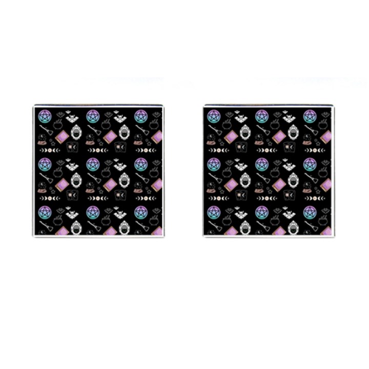 Pastel Goth Witch Cufflinks (Square)