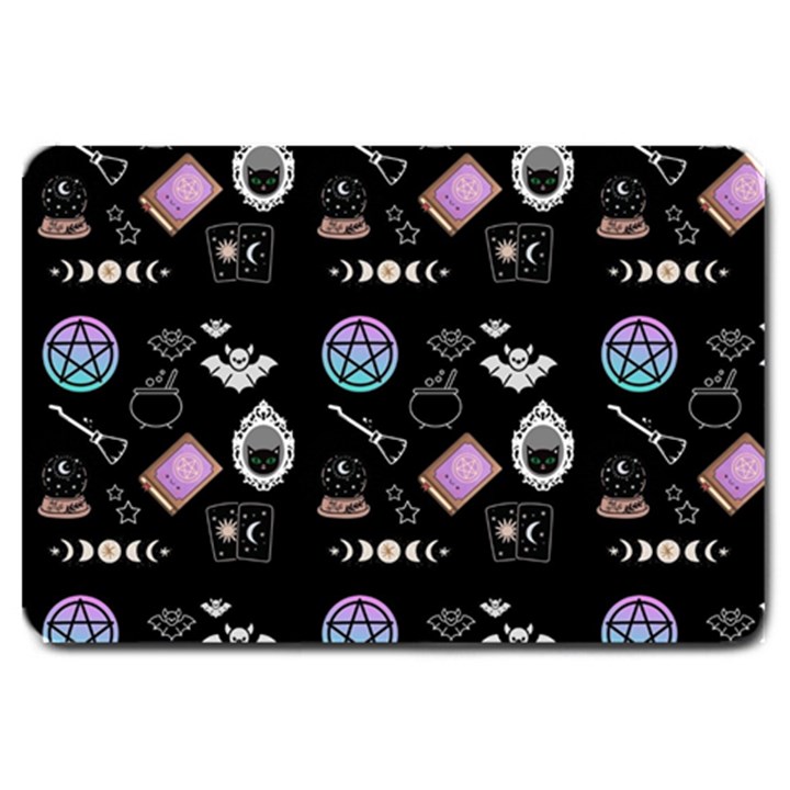 Pastel Goth Witch Large Doormat 