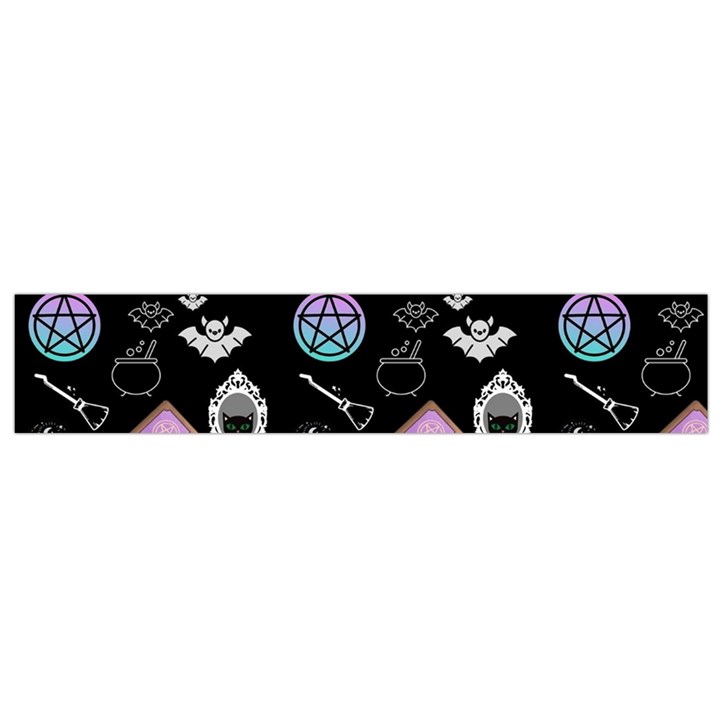 Pastel Goth Witch Small Flano Scarf