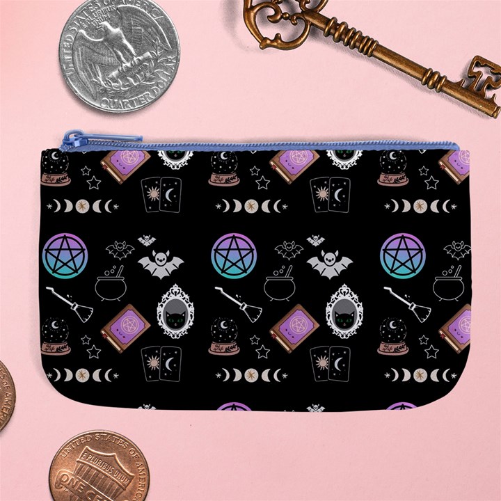 Pastel Goth Witch Large Coin Purse