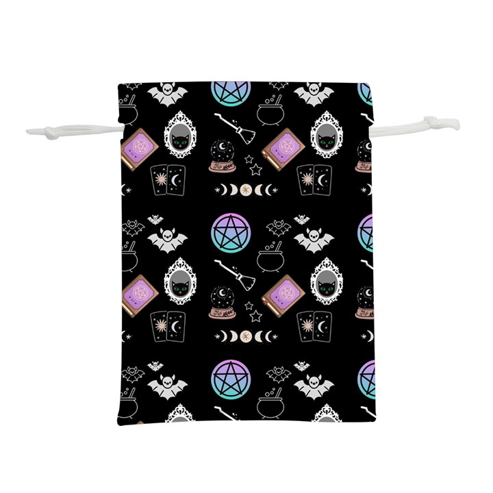 Pastel Goth Witch Lightweight Drawstring Pouch (M)