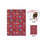 50s Red Playing Cards Single Design (Mini) Back