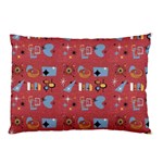 50s Red Pillow Case (Two Sides) Front