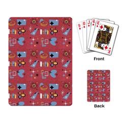 50s Red Playing Cards Single Design (rectangle) by NerdySparkleGoth