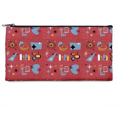 50s Red Pencil Case by NerdySparkleGoth