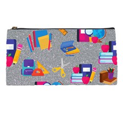 80s And 90s School Pattern Pencil Case by NerdySparkleGoth