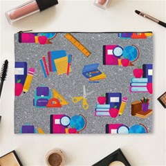 80s And 90s School Pattern Cosmetic Bag (xl) by NerdySparkleGoth