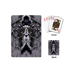 Alien Deco Playing Cards Single Design (mini) by MRNStudios