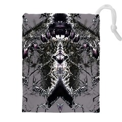 Alien Deco Drawstring Pouch (5xl) by MRNStudios