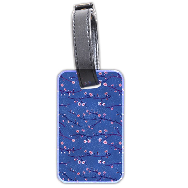 Branches With Peach Flowers Luggage Tag (two sides)