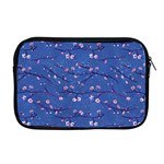 Branches With Peach Flowers Apple MacBook Pro 17  Zipper Case Front