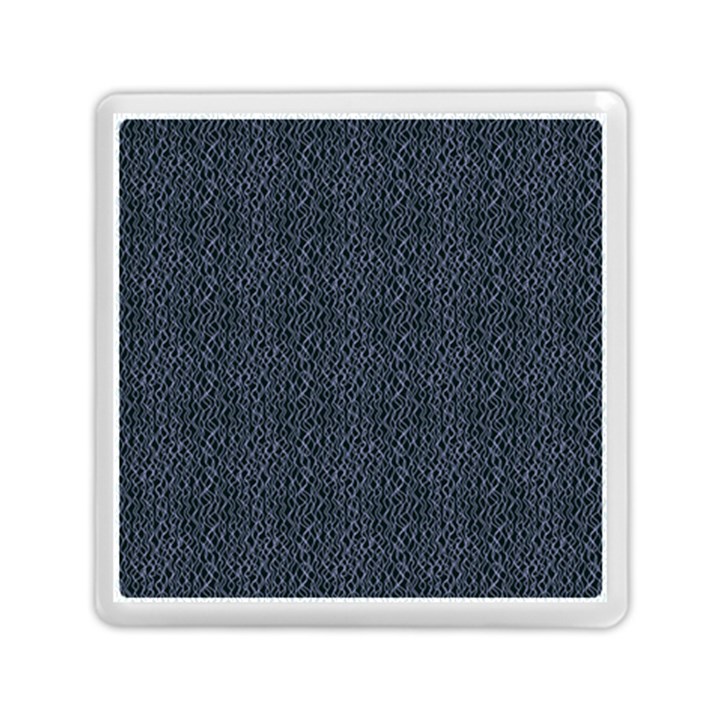 Blue Stripes On Dark Background Memory Card Reader (Square)