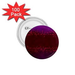 Red Splashes On Purple Background 1 75  Buttons (100 Pack)  by SychEva