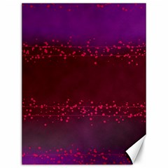 Red Splashes On Purple Background Canvas 12  X 16  by SychEva