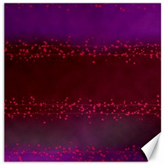 Red Splashes On Purple Background Canvas 20  X 20 