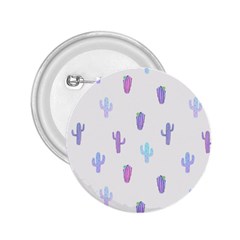 Purple And Blue Cacti 2 25  Buttons by SychEva