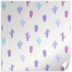 Purple And Blue Cacti Canvas 20  x 20  19 x19.27  Canvas - 1