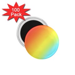 Rainbow Gradient  1 75  Magnets (100 Pack)  by Dazzleway