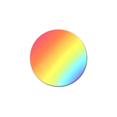 Rainbow Gradient  Golf Ball Marker by Dazzleway