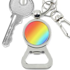 Rainbow Gradient  Bottle Opener Key Chain by Dazzleway