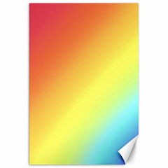 Rainbow Gradient  Canvas 20  X 30  by Dazzleway