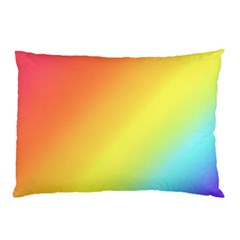 Rainbow Gradient  Pillow Case (two Sides) by Dazzleway