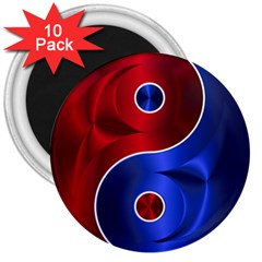 Yin-yang-eastern-asian-philosophy 3  Magnets (10 Pack)  by Sudhe