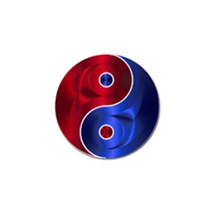 Yin-yang-eastern-asian-philosophy Golf Ball Marker by Sudhe