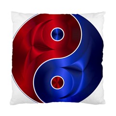 Yin-yang-eastern-asian-philosophy Standard Cushion Case (two Sides) by Sudhe