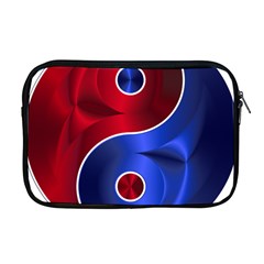 Yin-yang-eastern-asian-philosophy Apple Macbook Pro 17  Zipper Case by Sudhe