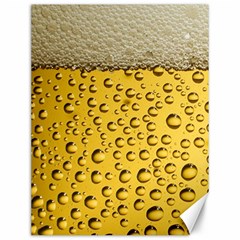 Beer Bubbles Canvas 12  X 16  by Sudhe