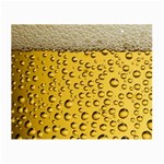 Beer Bubbles Small Glasses Cloth (2 Sides) Front