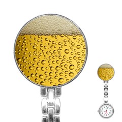 Beer Bubbles Stainless Steel Nurses Watch by Sudhe