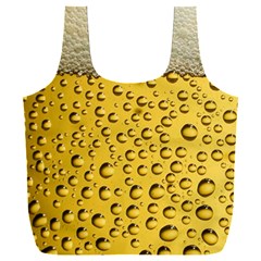 Beer Bubbles Full Print Recycle Bag (xxl) by Sudhe