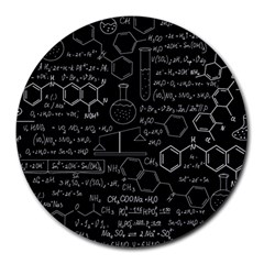 Medical Biology Detail Medicine Psychedelic Science Abstract Abstraction Chemistry Genetics Round Mousepads by Sudhe