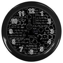 Medical Biology Detail Medicine Psychedelic Science Abstract Abstraction Chemistry Genetics Wall Clock (black) by Sudhe